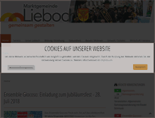 Tablet Screenshot of lieboch.gv.at